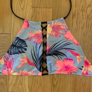 Victoria’s Secret PINK Tropical Bikini Top- Small